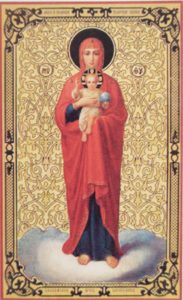 Валаамская икона Божией Матери XIX век